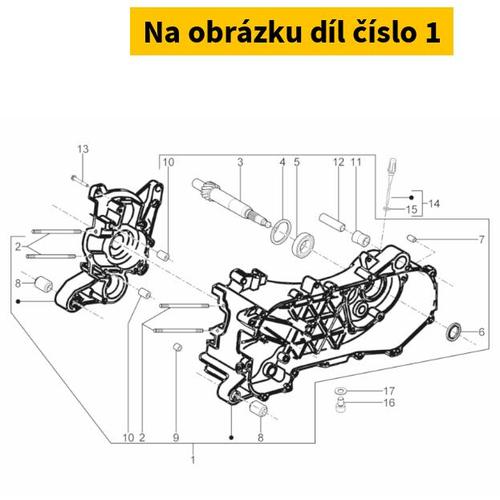 Complete Crankcase CM1275105