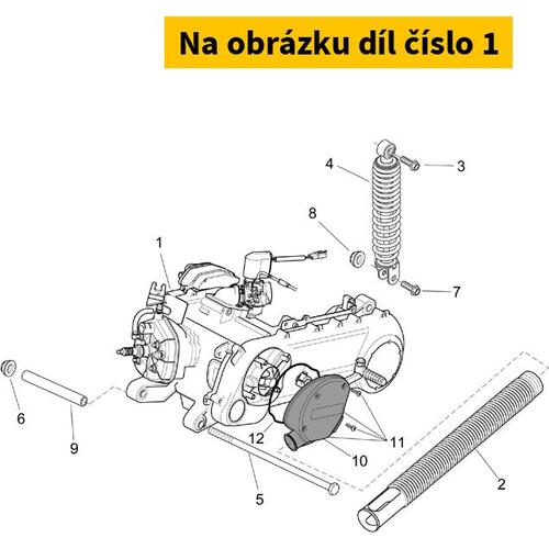 Eng.50 2t Aprila H2o E2 CM1439035