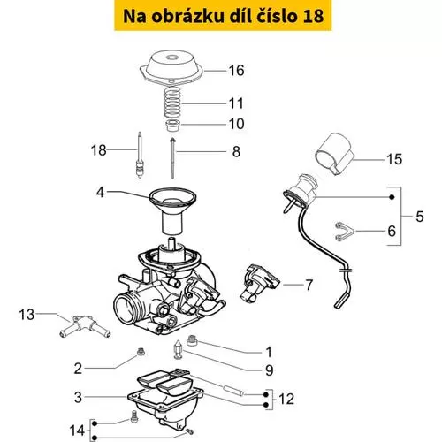 Needle Jet Holder CM144605