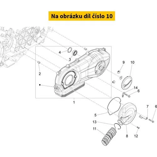 Transmission Cover Cap CM166001