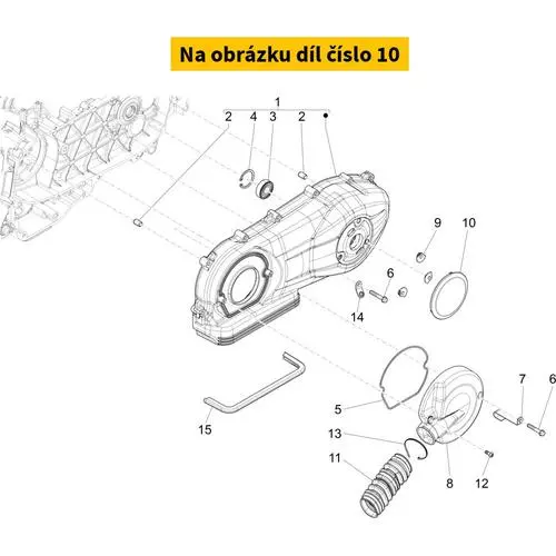 Transmission Cover Cap CM166002