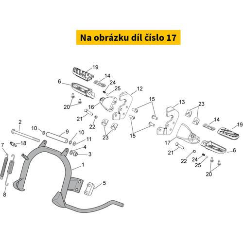 Bracket Brake Pedal CM220101