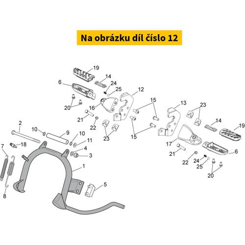 Bracket Brake Pedal CM220202