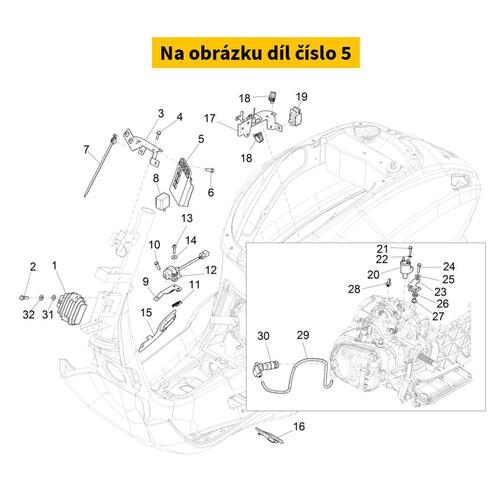 Elettronic Control Unit CM278901