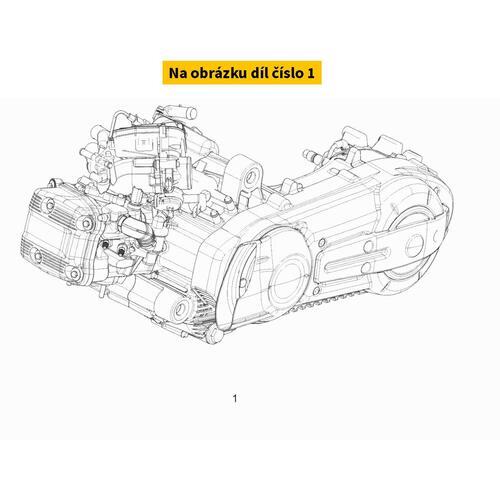 Complete engine 400 E5 CM3068075