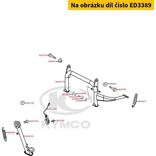 U-Scheibe 08x18x1,8mm ED3389