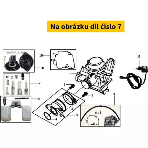 Carb. Screw Fix Set. HHA-2