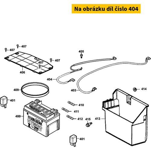 Kabel f. Batterie (Minuskabel) MA0569