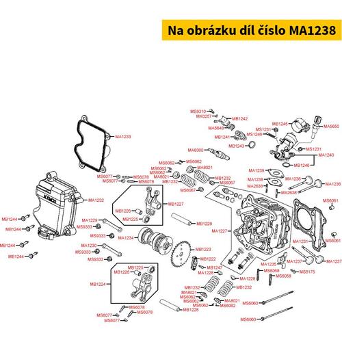 Dichtung Ansaugstutzen MA1238