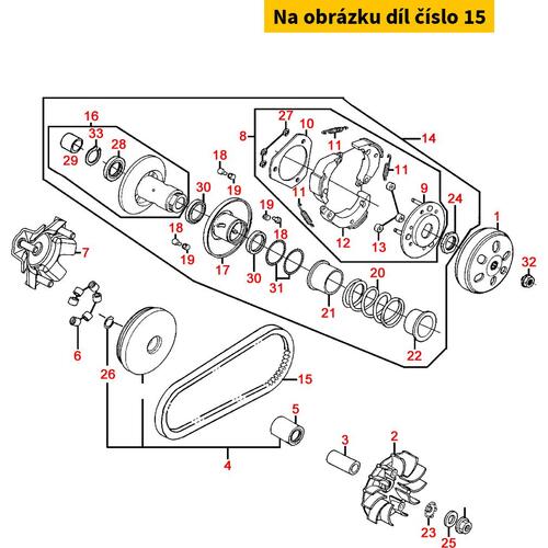 Antriebsriemen MA1259