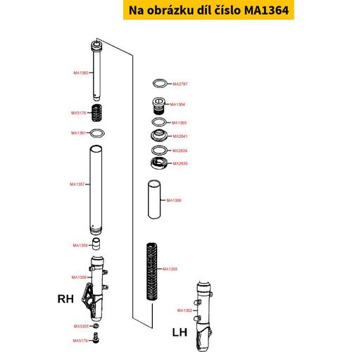 Verschlusskappe f. Standrohr oben MA1364