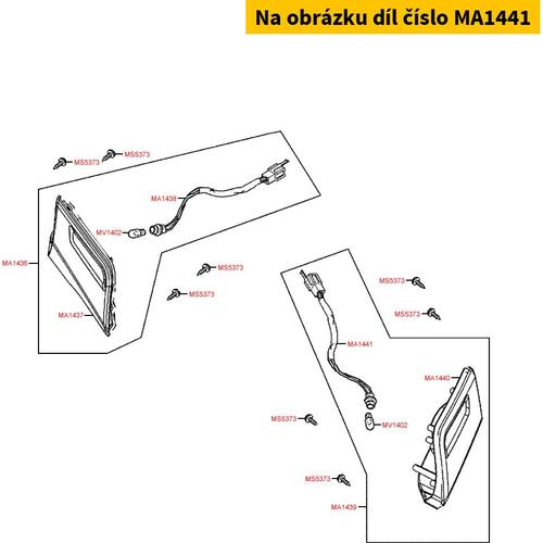 Kabelsatz Blinker vo. li. MA1441