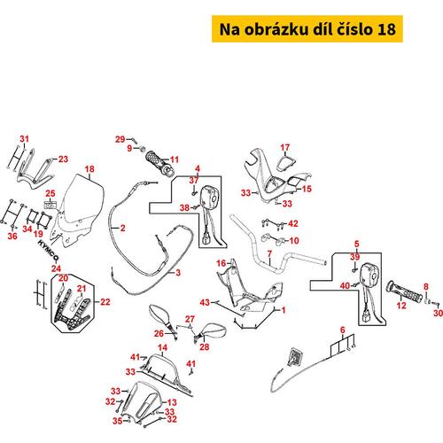 Windschild MA3199