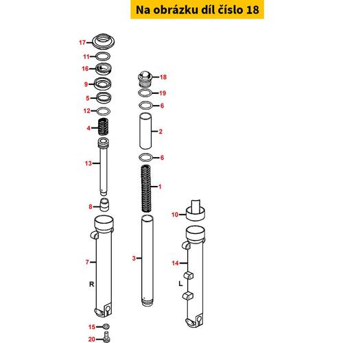 Verschlußschraube Gabel oben MA3637