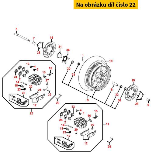 Bremssattel re.vo. MA3890