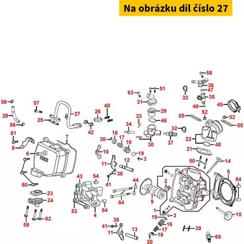 Rohr f. Sekundärluft-Membrane MA4771