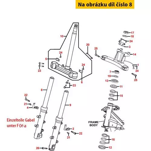 Gabelholm re. kpl. MA4857