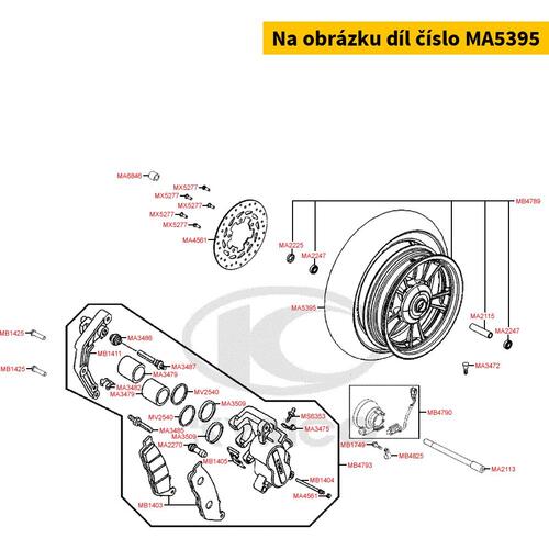 Reifen Maxxis 120/70-13 Feinpr. 59P = MA539509 MA5395