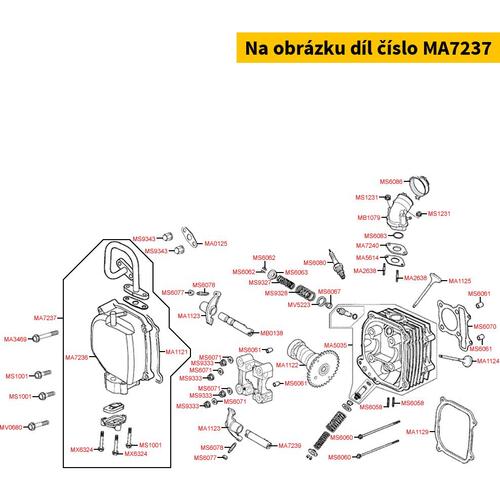 Ventildeckel kpl. MA7237