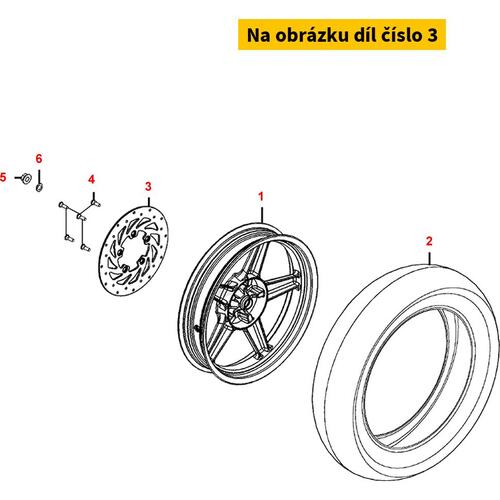 Bremsscheibe hi. MB0215