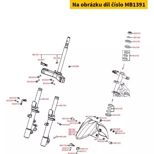 Gabelbrücke MB1391