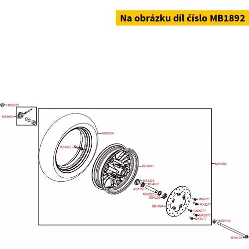 Rad vo. kpl. MB1892