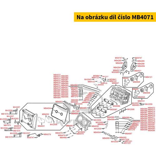 Ventilfederteller MB4071