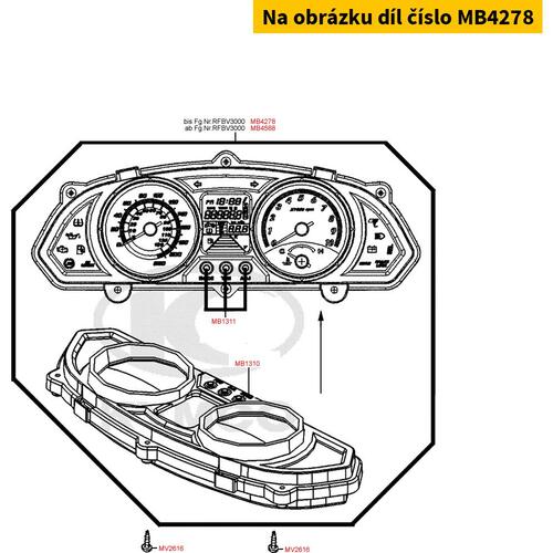 Tachometer MB4278