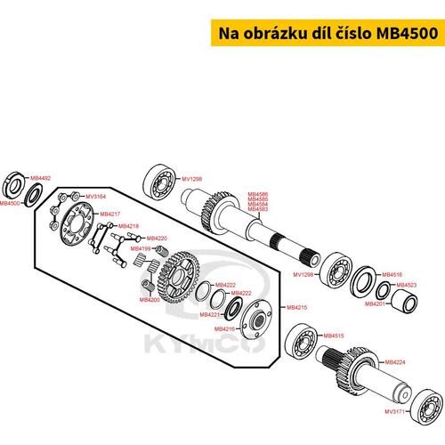 U-Scheibe 16x36x5 MB4500