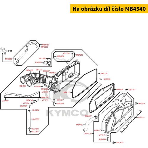 Verschlussstopfen Luftfilterkasten MB4540