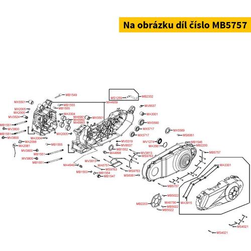 Schraube G06x030 SK08/B11/S MB5757