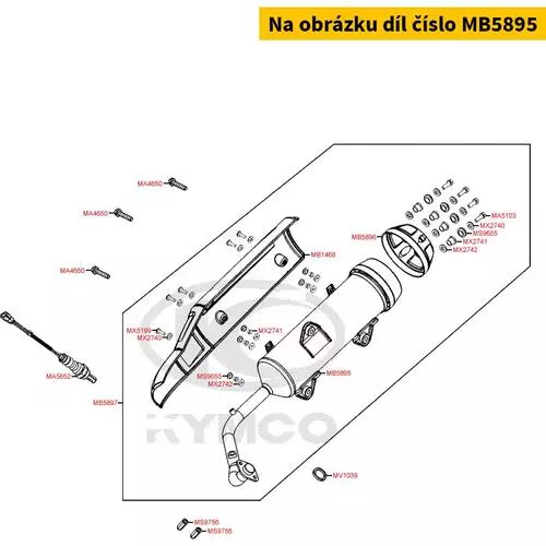 Auspuff MB5895