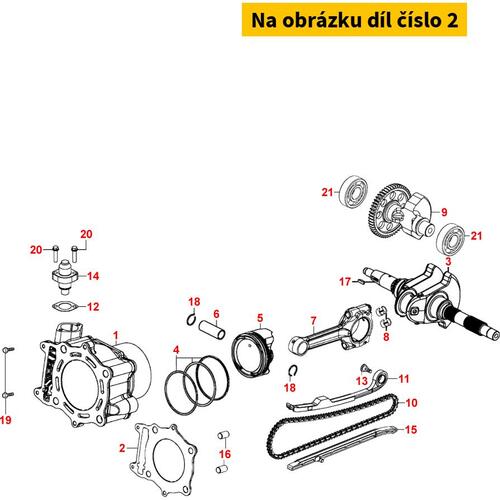 Zylinderfussdichtung MB6502