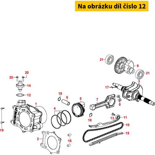 Dichtung Steuerkettenspanner MB6514