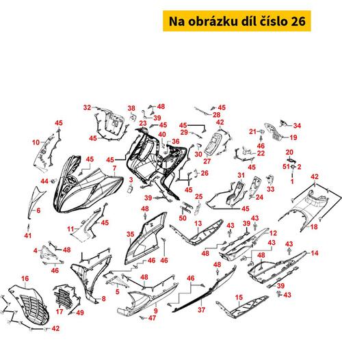 RETAIN PLATE,INNER BOX MB6642