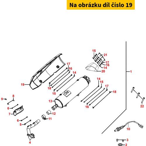 Auspuffblende MB6734