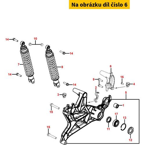 Halter Auspuff MB6745