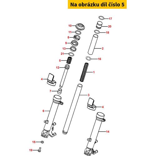 Gabelfeder (klein) MB6818