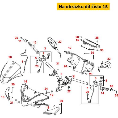 Tachoverkleidung MB7269