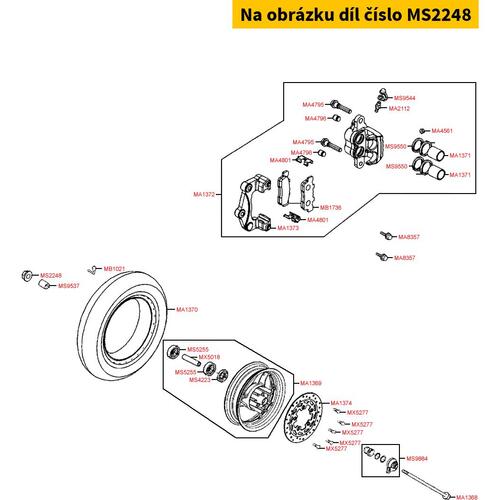 Mutter G12 SK19/B24/S/Selbsts. = MB5324 MS2248