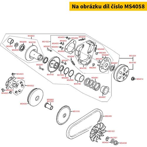 Seegering 24mm innen MS4058