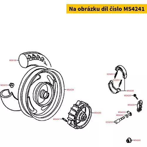 Stehbolzen G08x037 MS4241