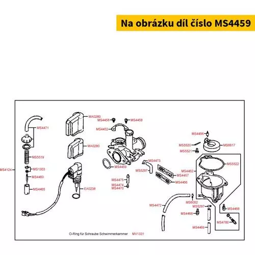 O-Ring 20,5x1,9 MS4459