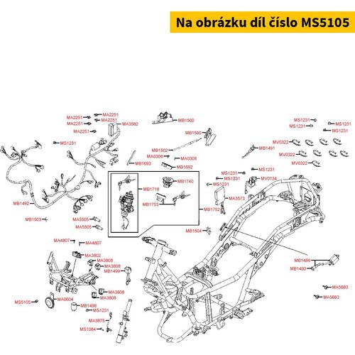 Schraube G08x012 SK12/M/B16 = MV8537 MS5105