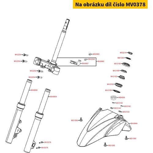 Schraube G06x020 IB05/S MV0378