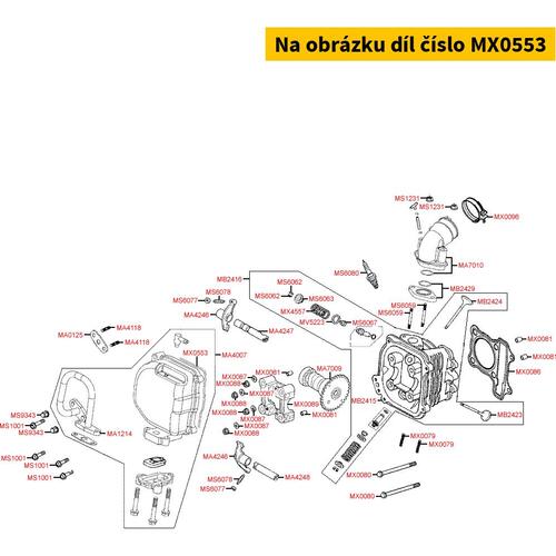 Ventildeckeldichtung MX0553