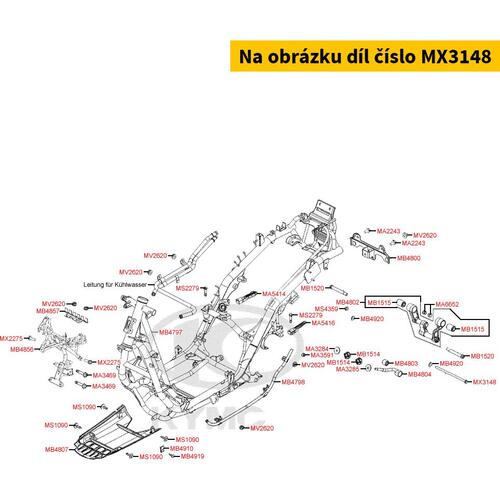 Schraube G10x225 SK14/Z/B18 MX3148