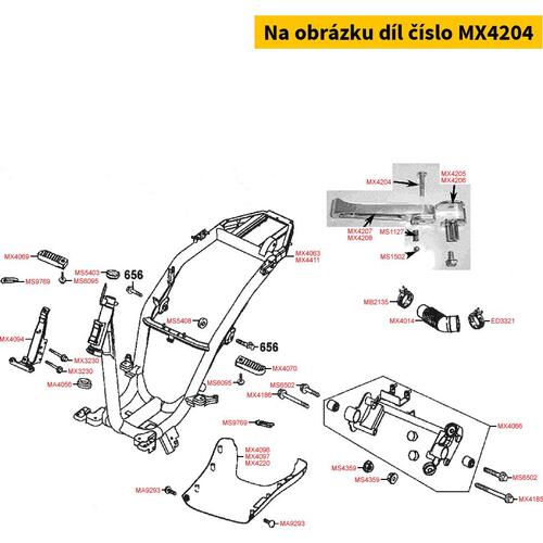 Schraube G06x032 SS/C MX4204