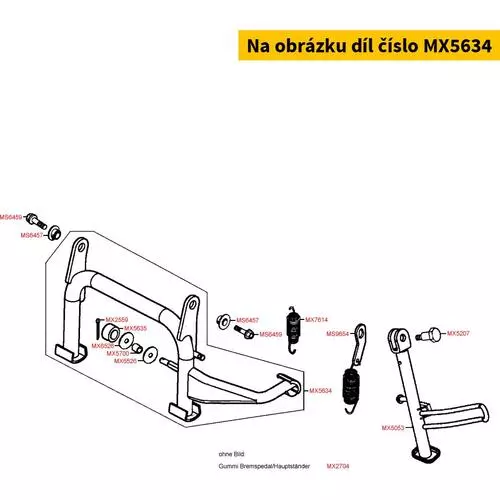 Hauptständer MX5634