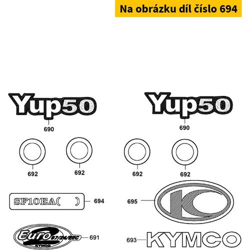 Aufkleber (Typenbezeichnung) MX9065